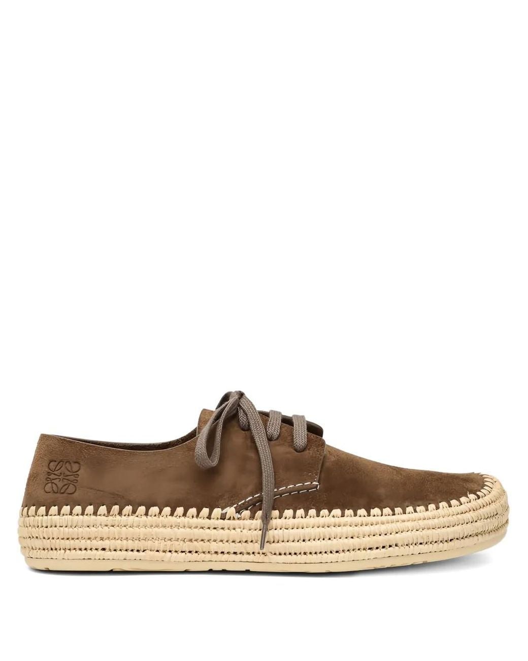 Loewe Rio Espadrilles Mit Logo-Prägung in Brown für Herren