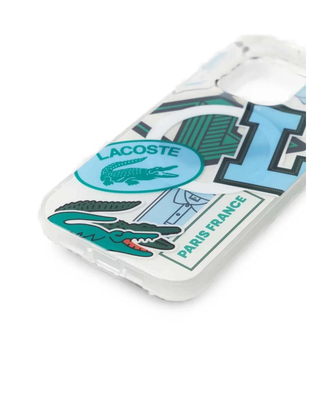 Lacoste Blue Iphone 15 Pro Phone Case