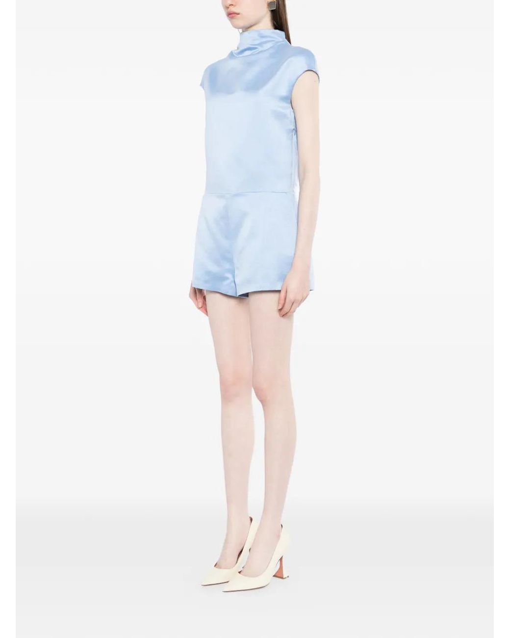 Tom Ford Blue Short Jumpsuit