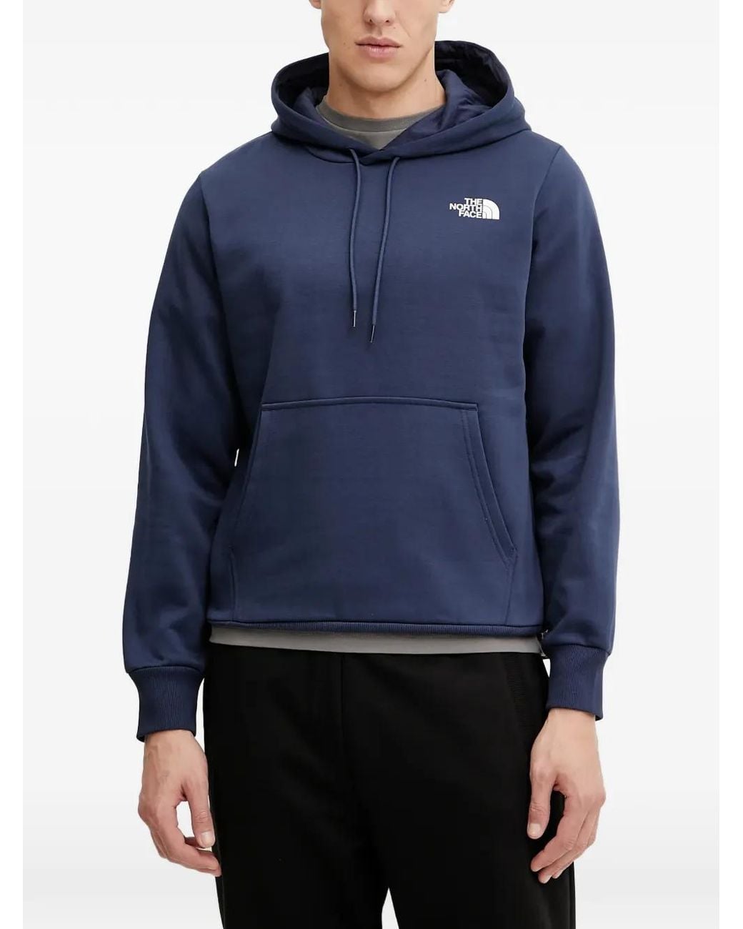 The North Face Blue Simple Dome Hoodie for men