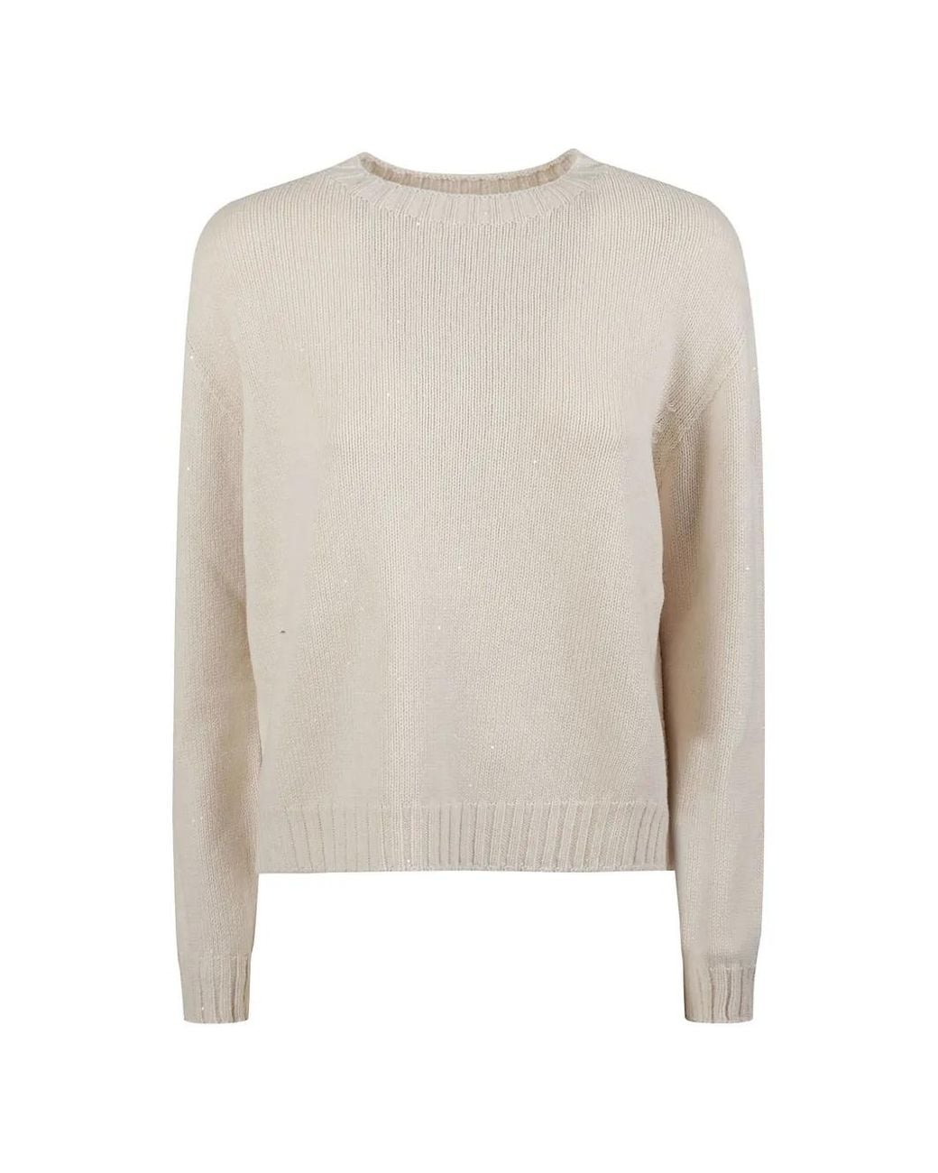 Pull Brodé De Sequins Edoardo Gallorini en coloris White