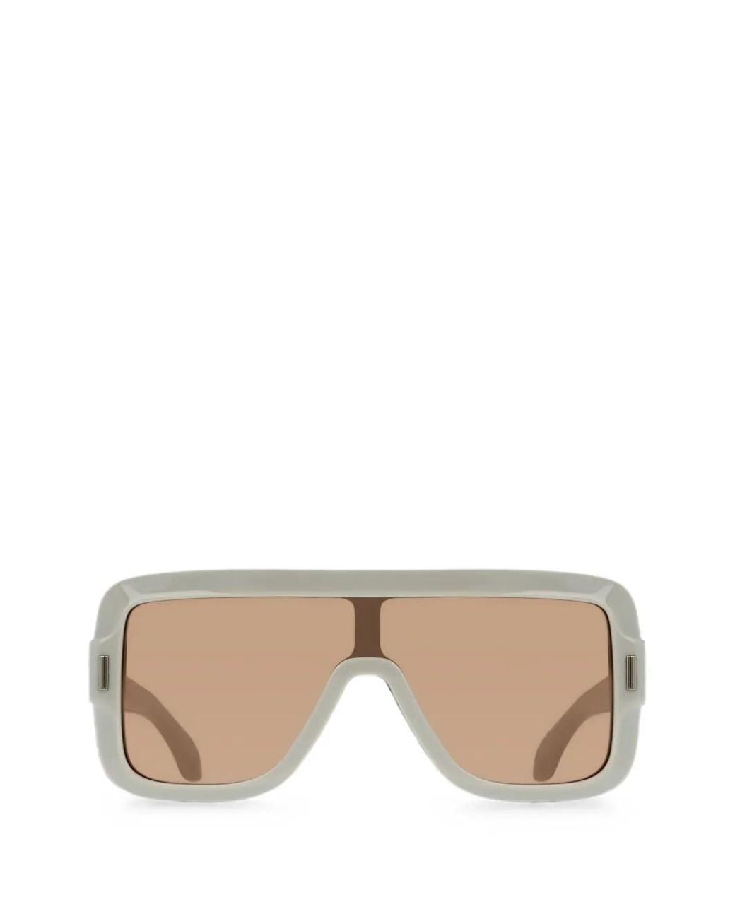 Ferragamo Eyewear Natural Shield-Frame Sunglasses