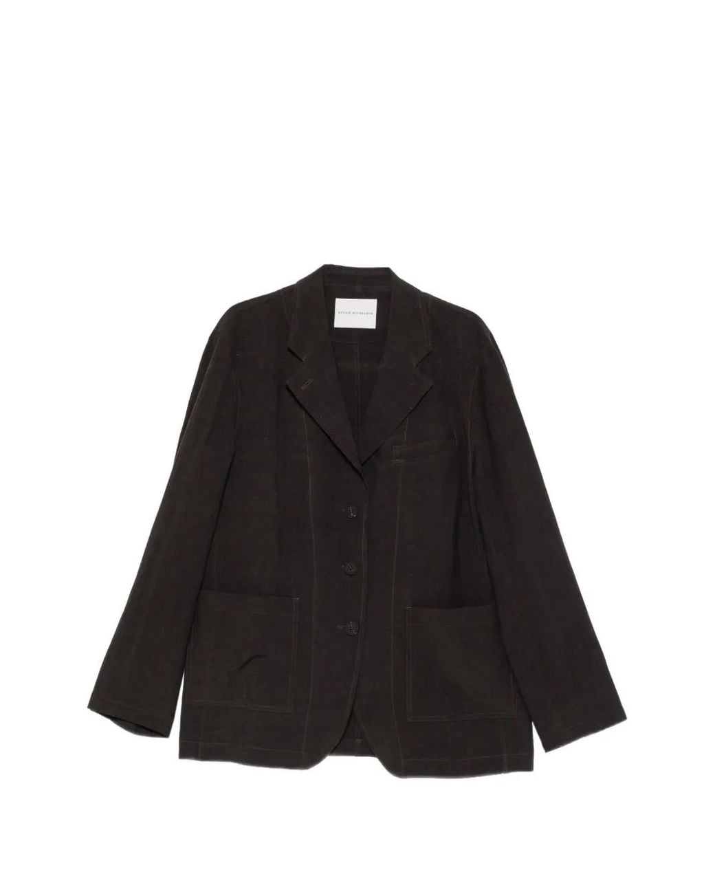 Studio Nicholson Black Elkin Blazer