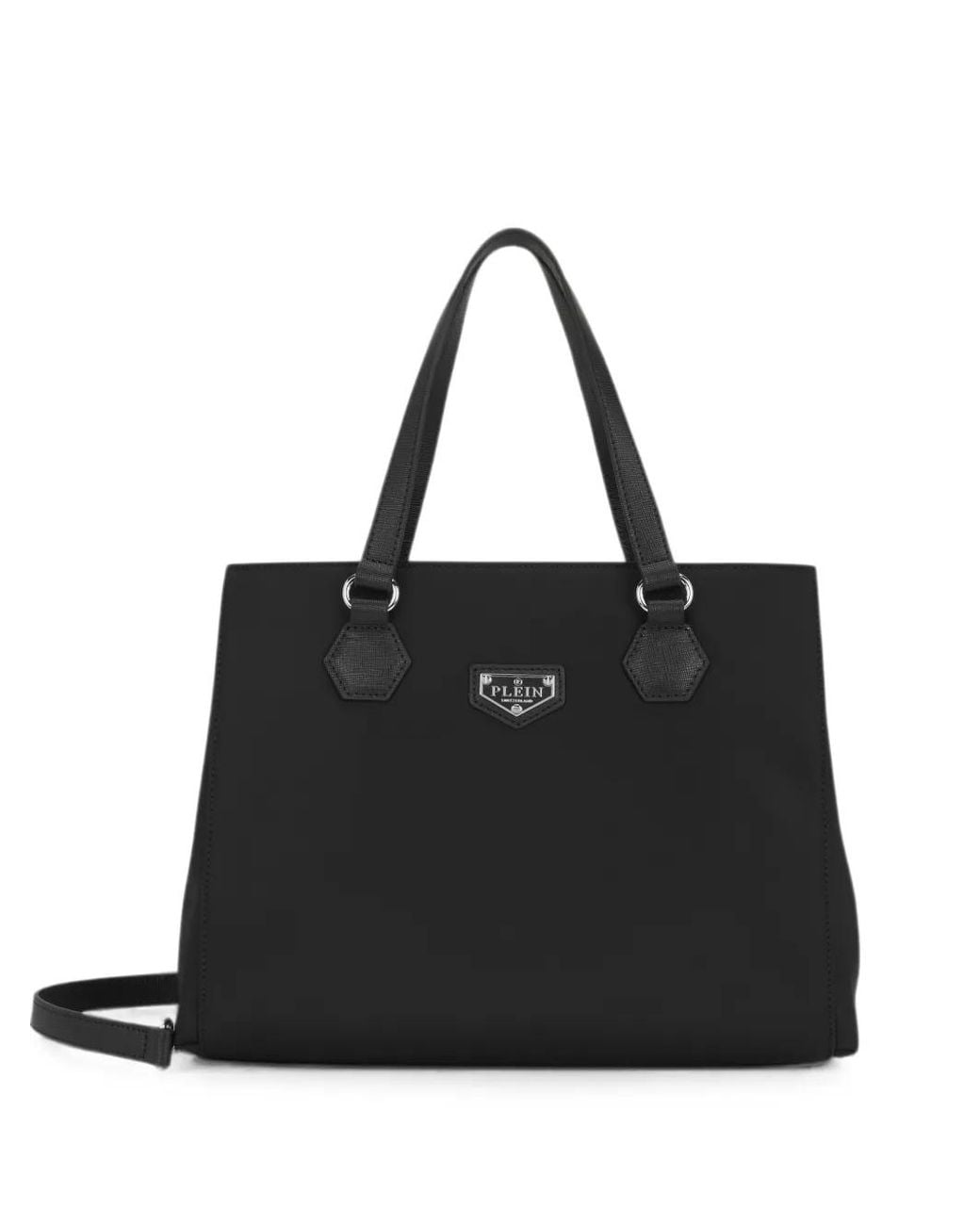 Philipp Plein Black Nylon Daily Bag