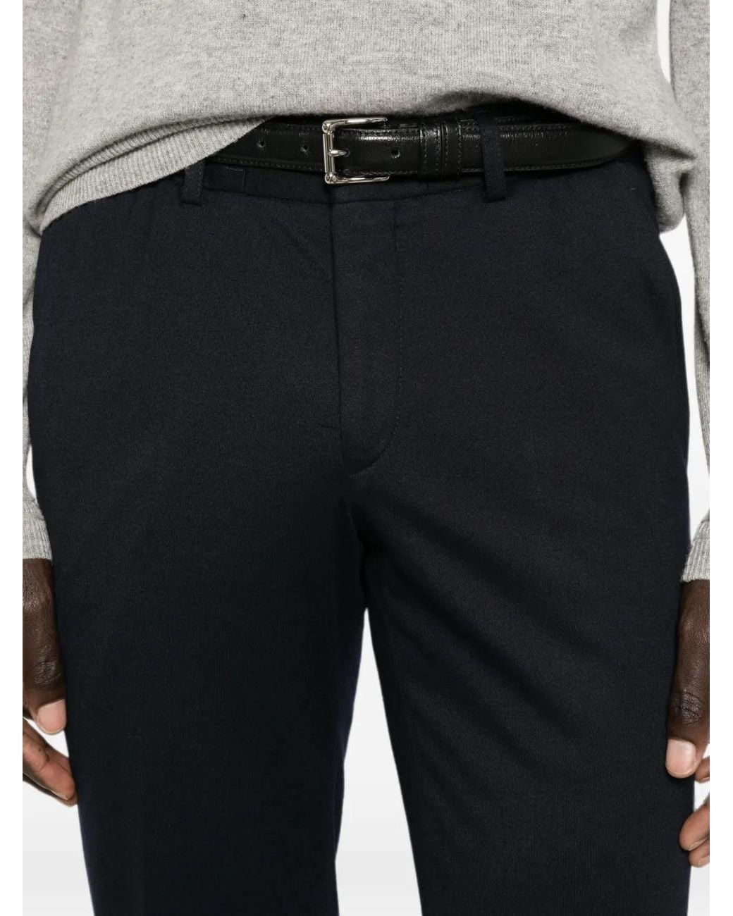 Karl Lagerfeld Black Crown Trousers for men