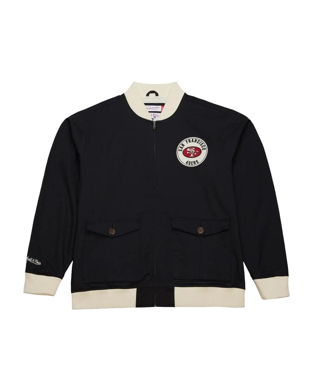 Mitchell & Ness Black Nfl Replay 49Ers Jacket for men