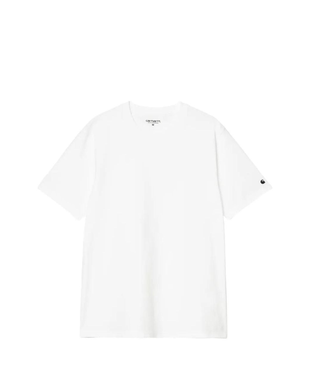 Carhartt White Logo-Patch T-Shirt for men