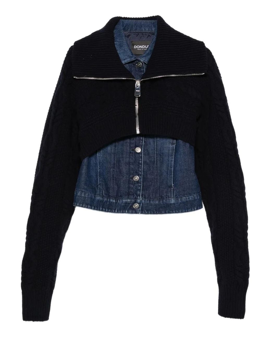 Dondup Jack Met Knoopsluiting in het Blue