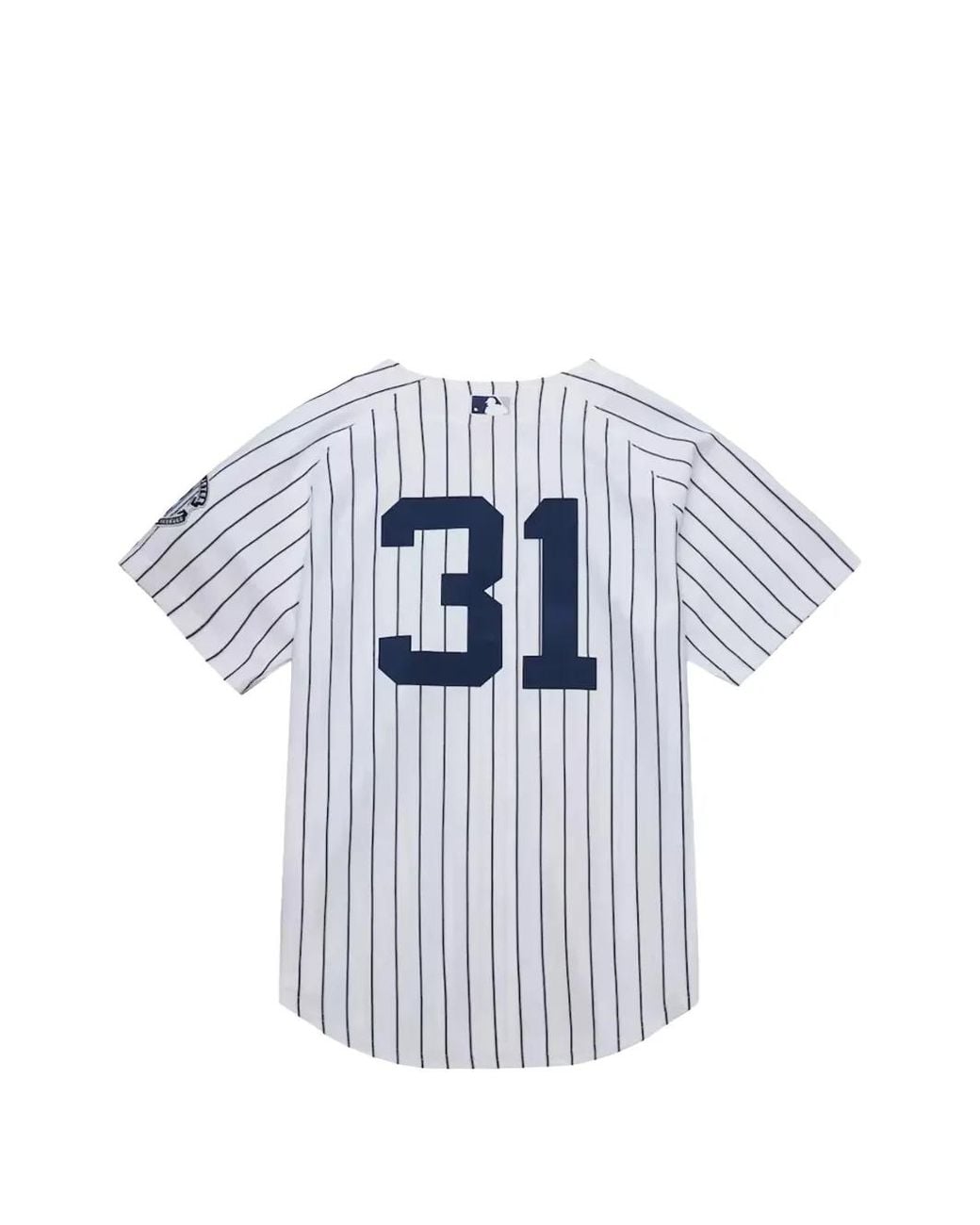 Mitchell & Ness White X Mlb 2014 New York Yankees Ichiro Suzuki Home Jersey Shirt for men