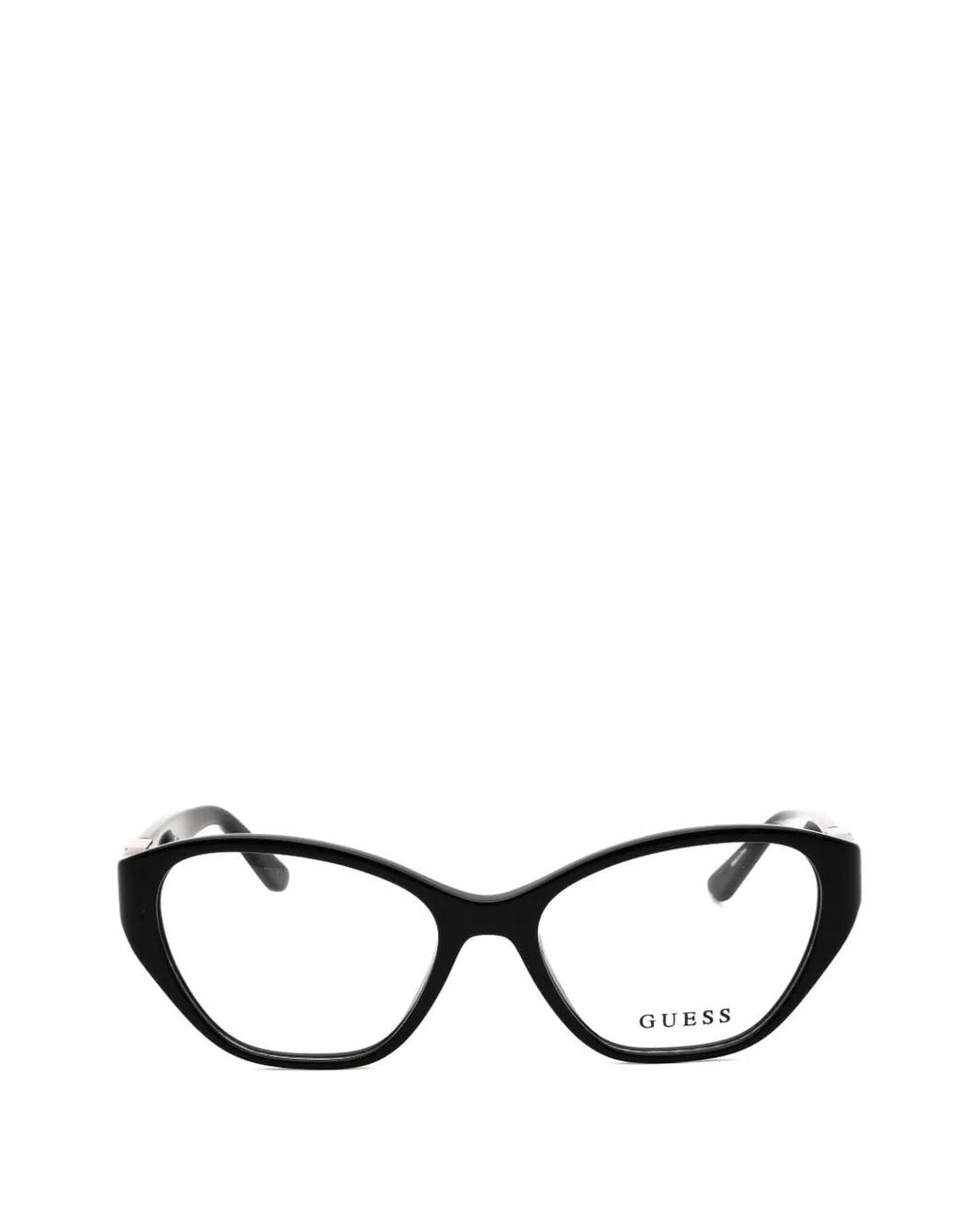 Guess Black Cat-Eye Frame Glasses
