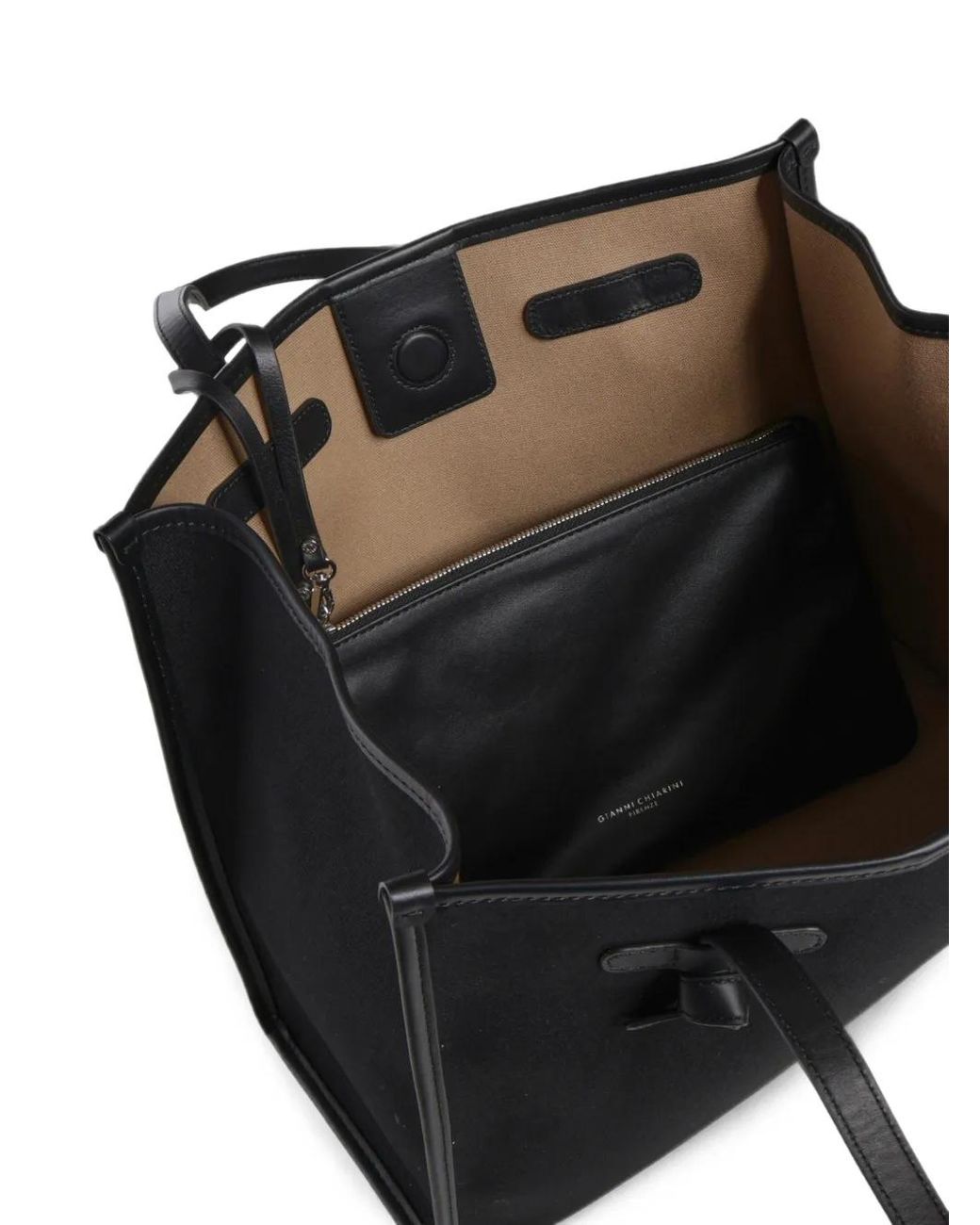 Gianni Chiarini Black Large Marcella Shoulder Bag