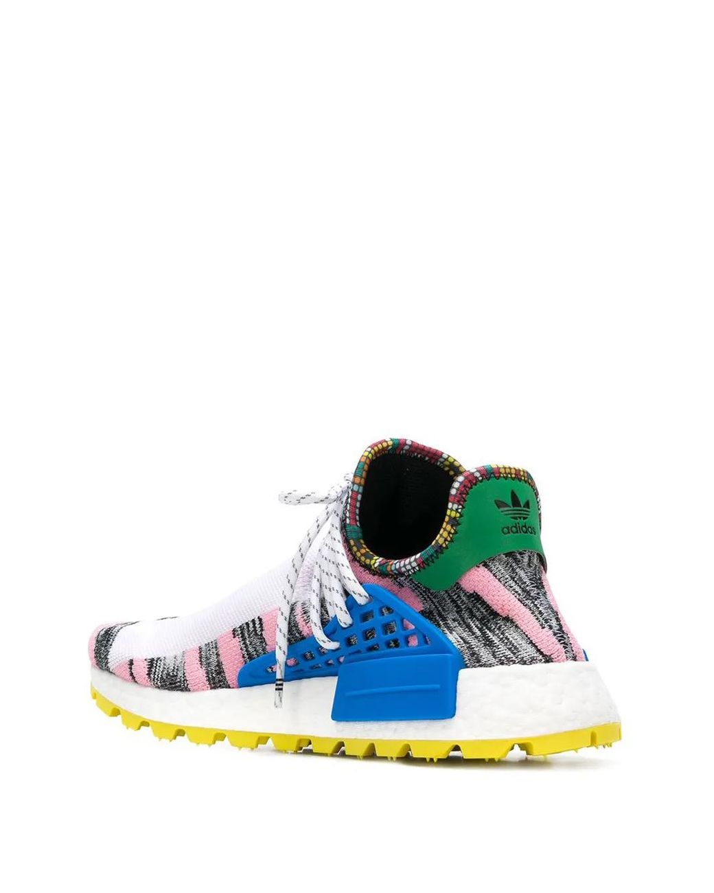 Adidas Blue X Pharrell Williams Solar Hu Nmd "Solar Pack Moth3R" Sneakers