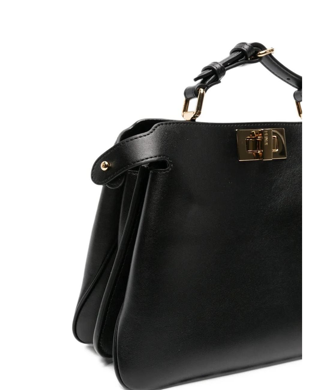 Fendi Black Peekaboo Soft Small Bag