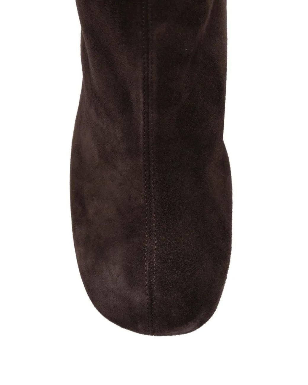 Liska Black Bottines À Talon Épais 80 Mm