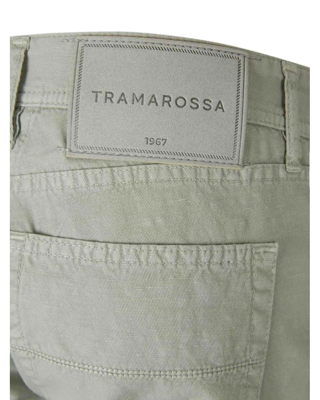 Sartoria Tramarossa Gray Button-Fastening Jeans for men