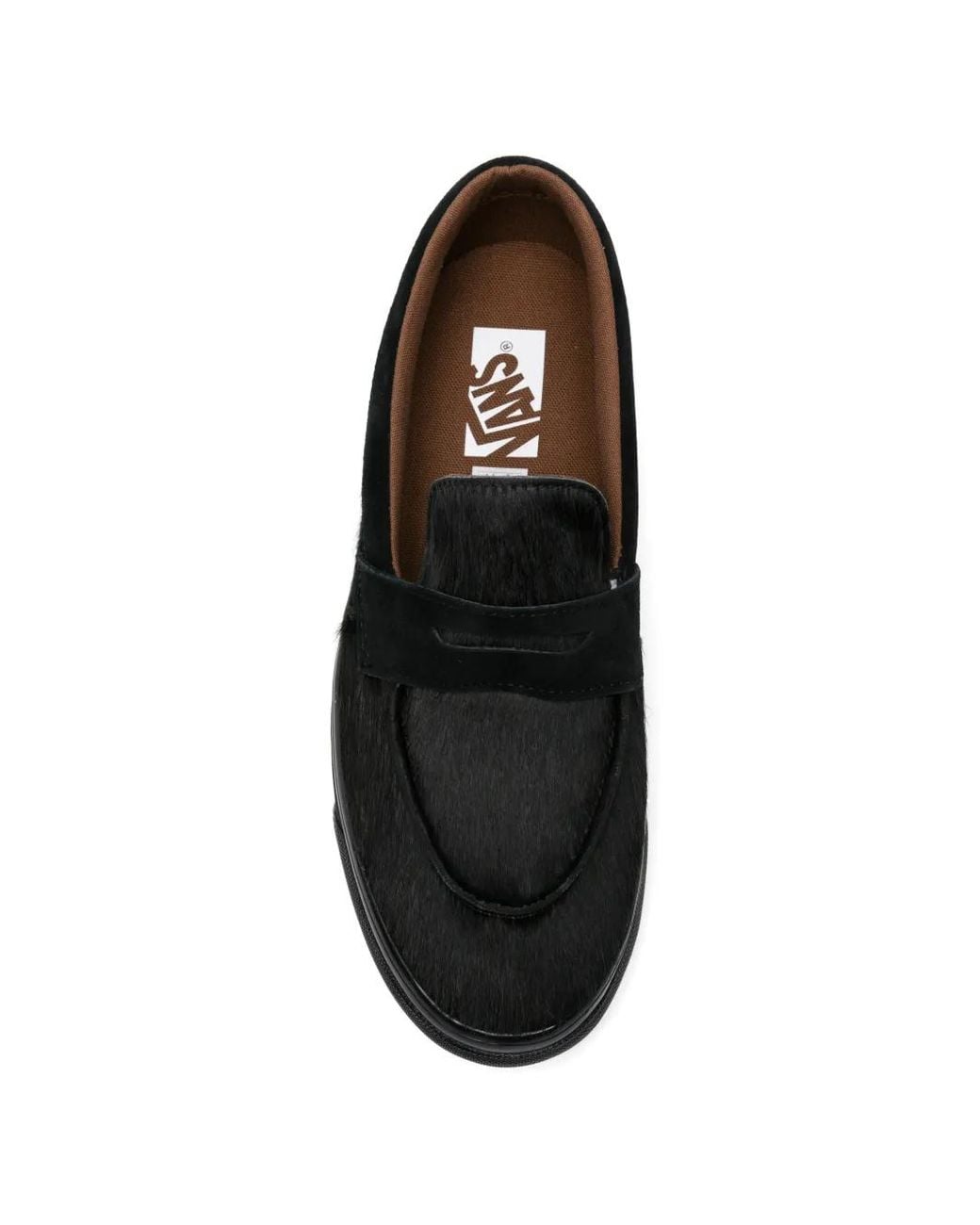Vans Black Lx 53 Pony Hair" Loafer