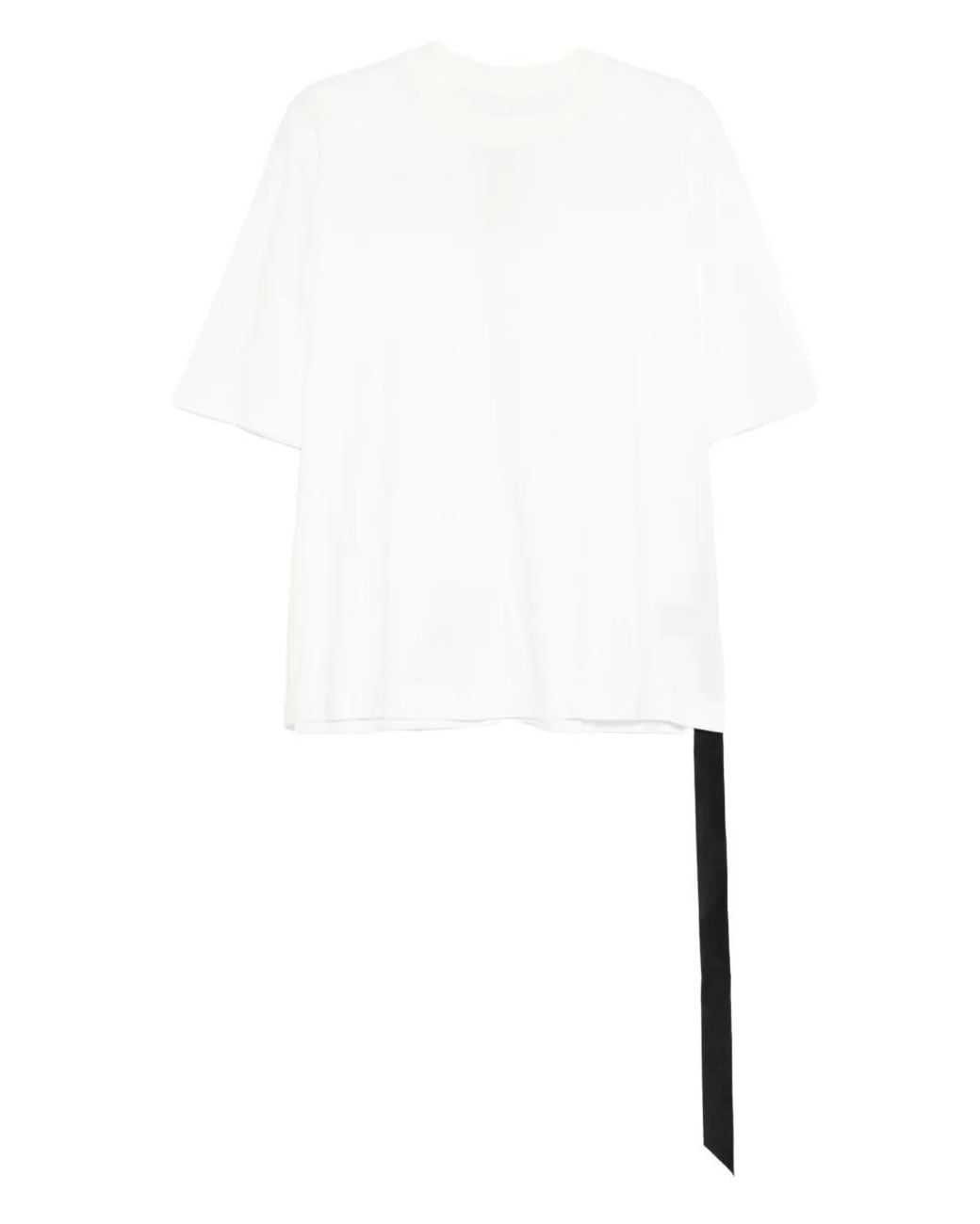 Rick Owens White Short-Sleeve T-Shirt for men