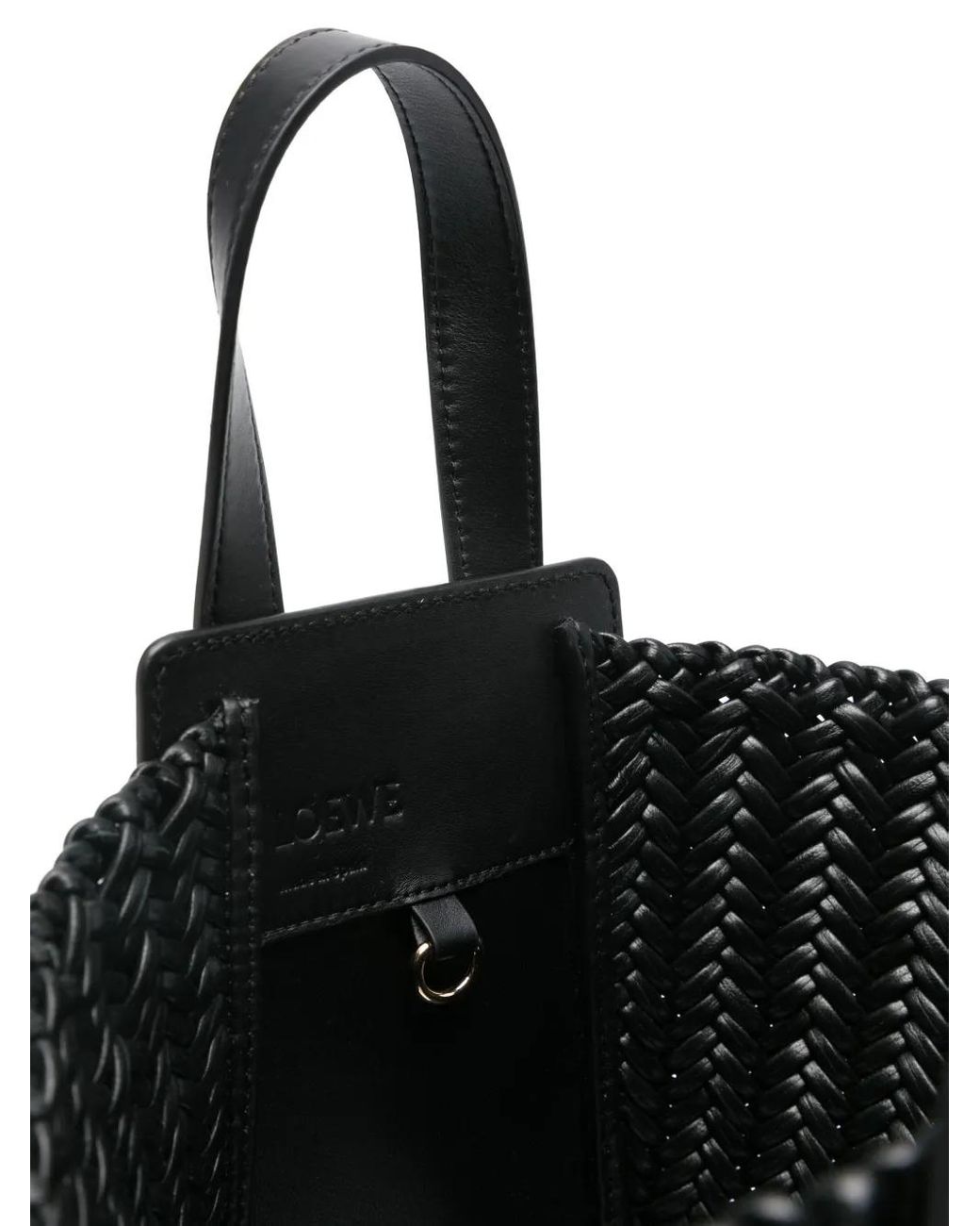 Loewe Black Hammock Tote Bag
