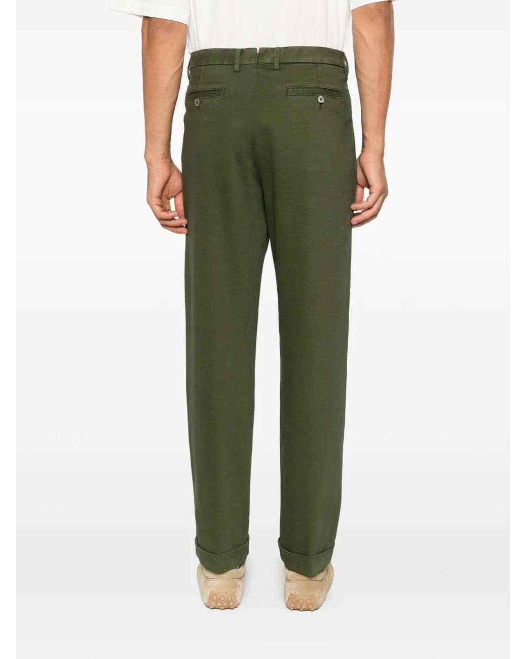 GTA Green Pantalon Dante En Sergé De Coton for men