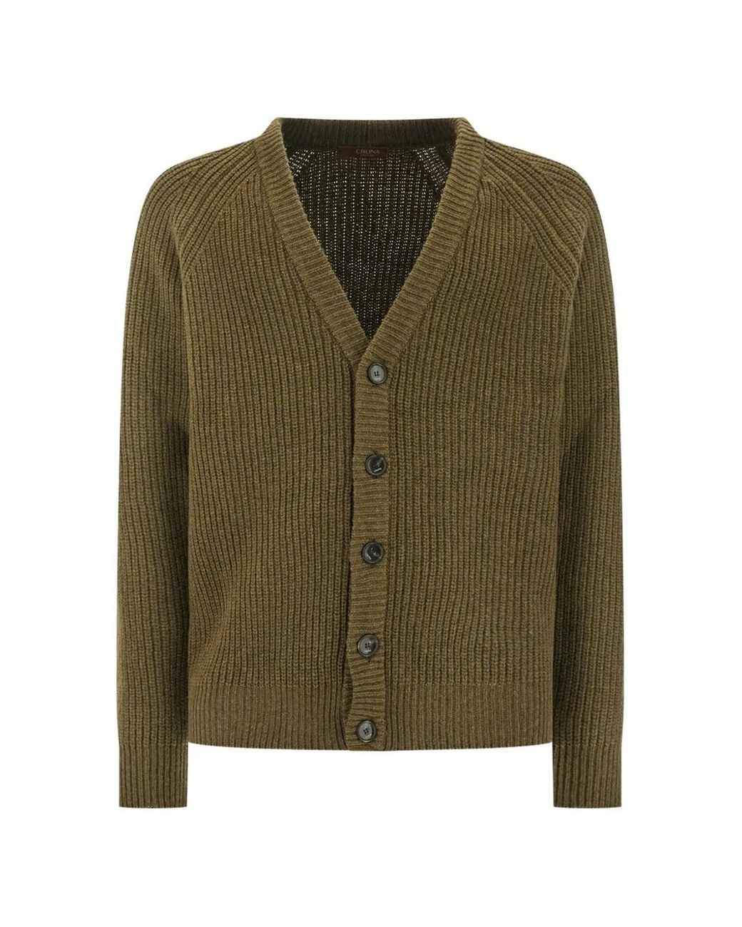 Cruna Green Cardigan Bexley for men