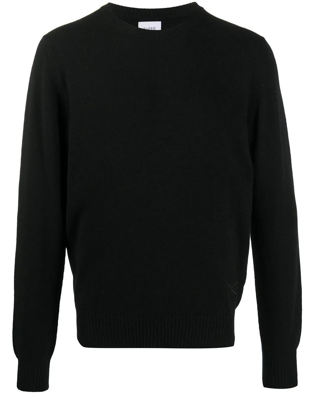 Barrie B Label Pullover Aus Kaschmir in Black für Herren