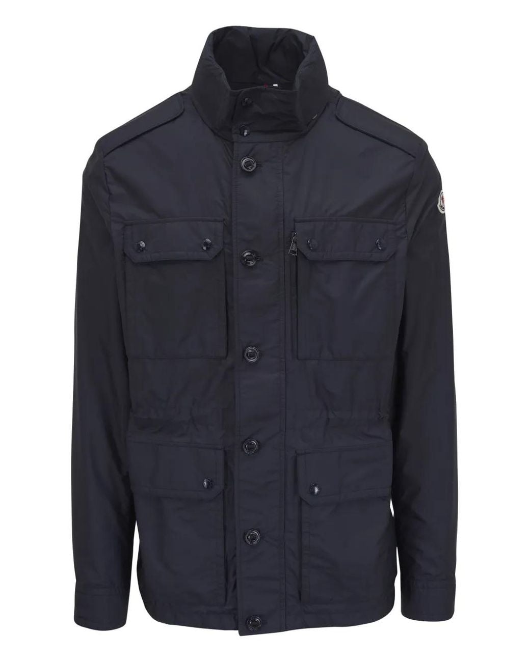 Moncler Blue Polyamide Jacket for men