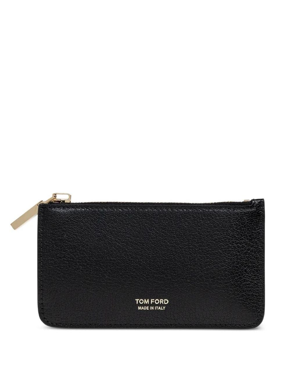 Tom Ford Black Zip-Fastening Wallet
