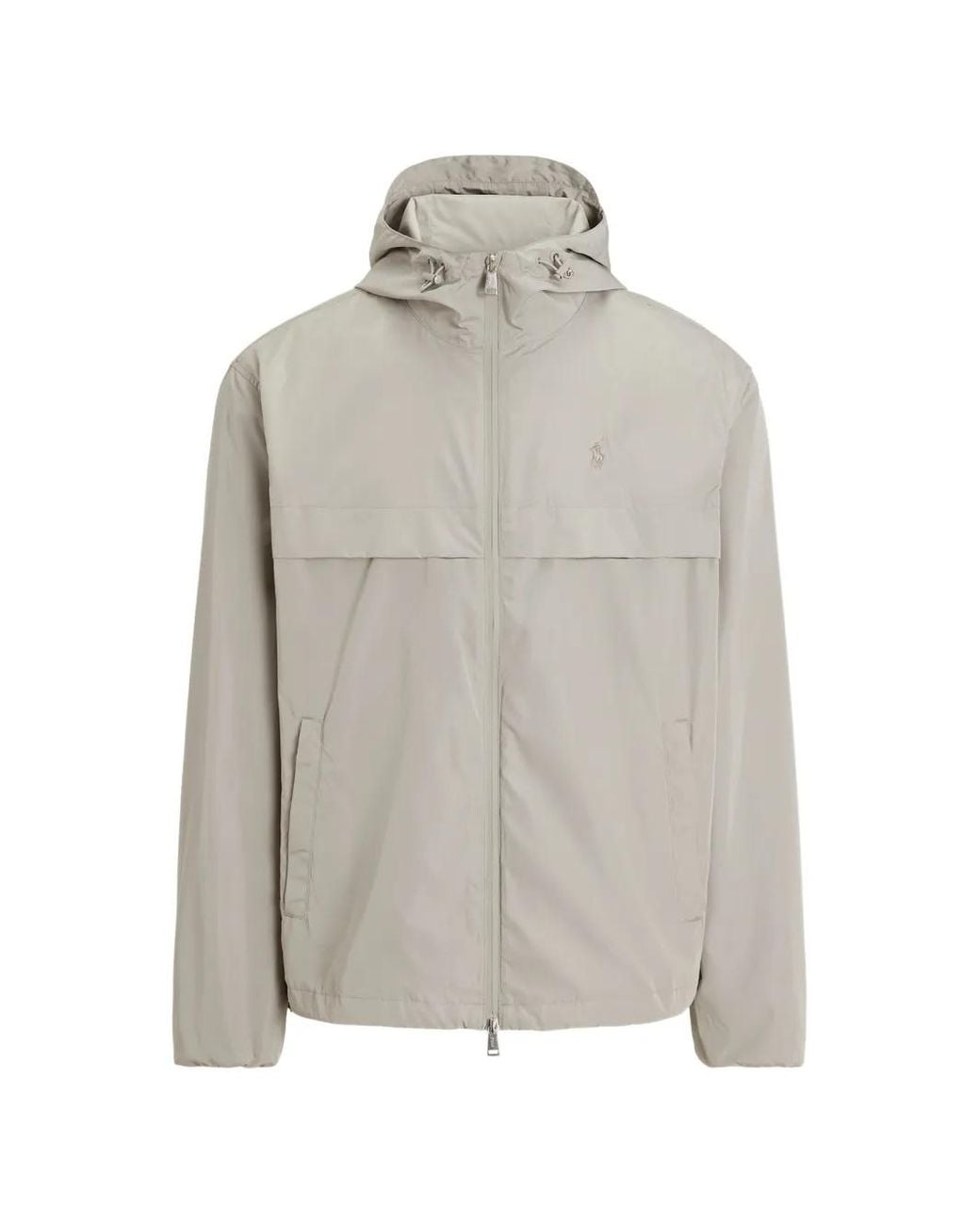 Polo Ralph Lauren Gray Glenmoor Hooded Zip-Fastening Jacket for men