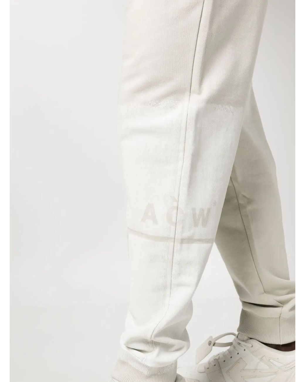 A_COLD_WALL* Natural Brushstroke Tapered Track Pants for men