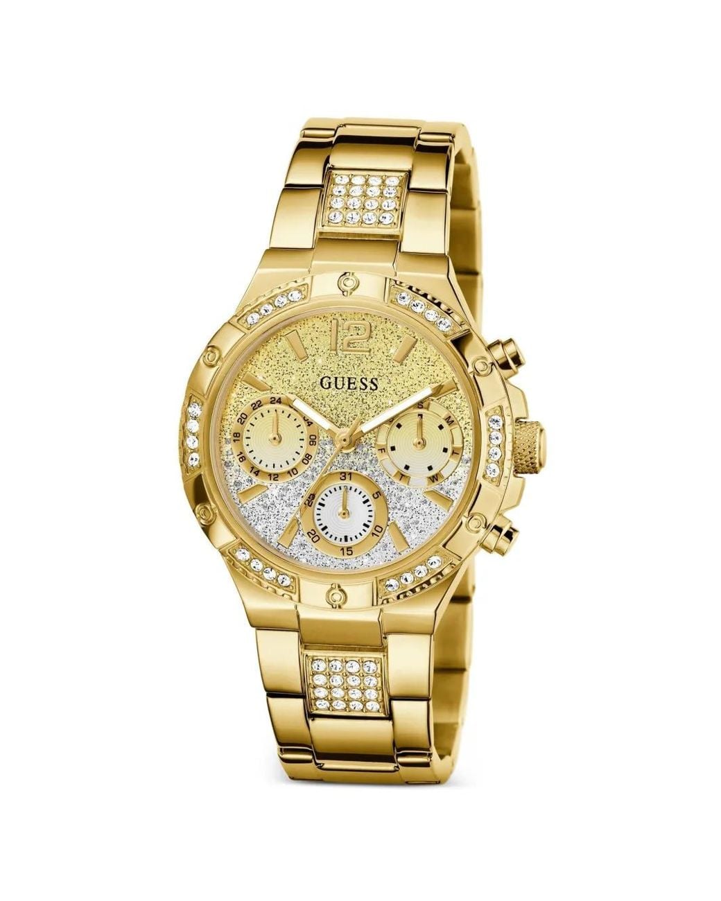 Guess Metallic Multifunctional 38Mm Watch