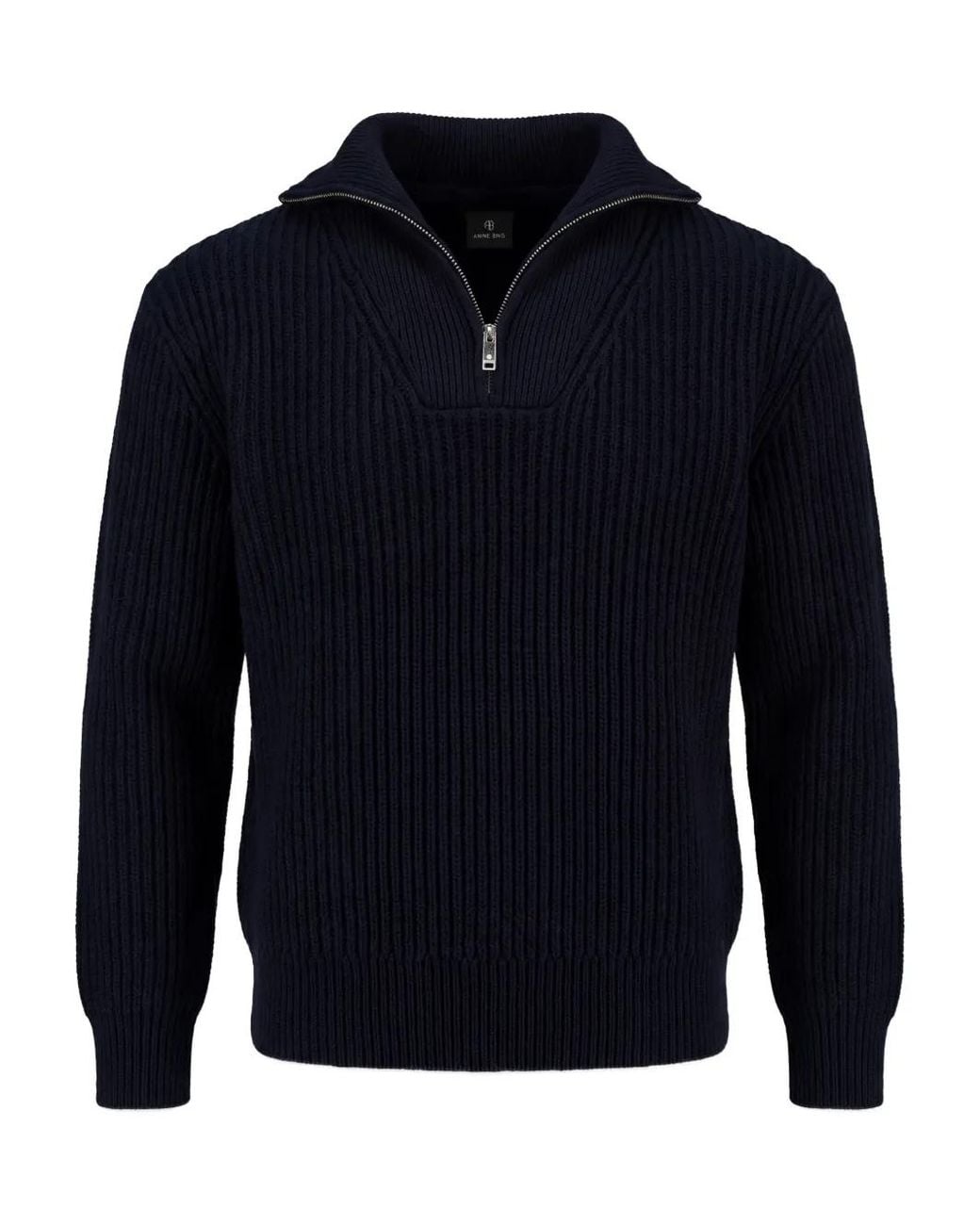 Anine Bing Blue Zip-Up Knitwear