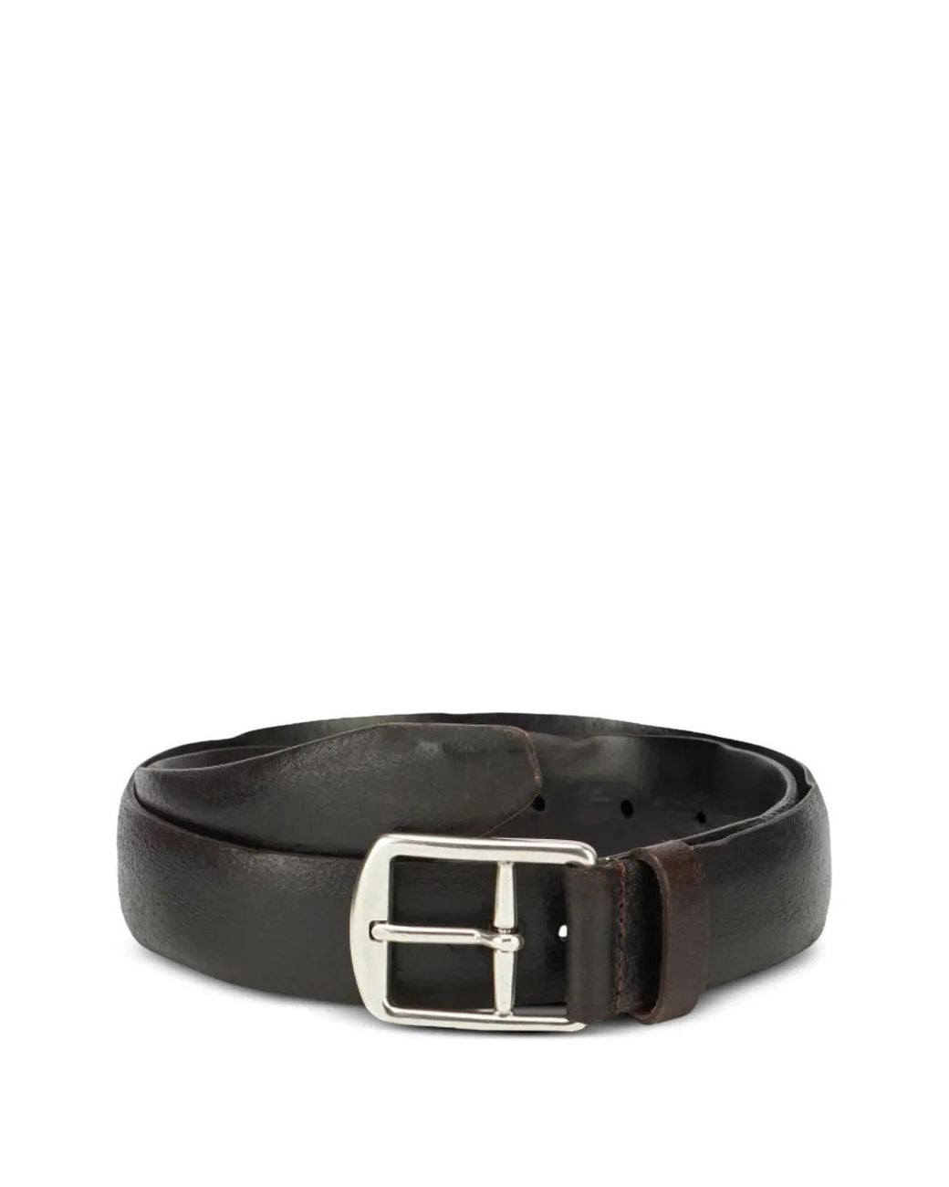 Fortela Black Crockett Leather Belt