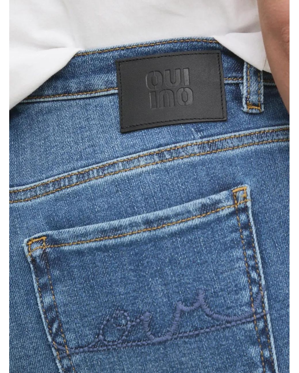 Ouí Blue Flared-Leg Jeans