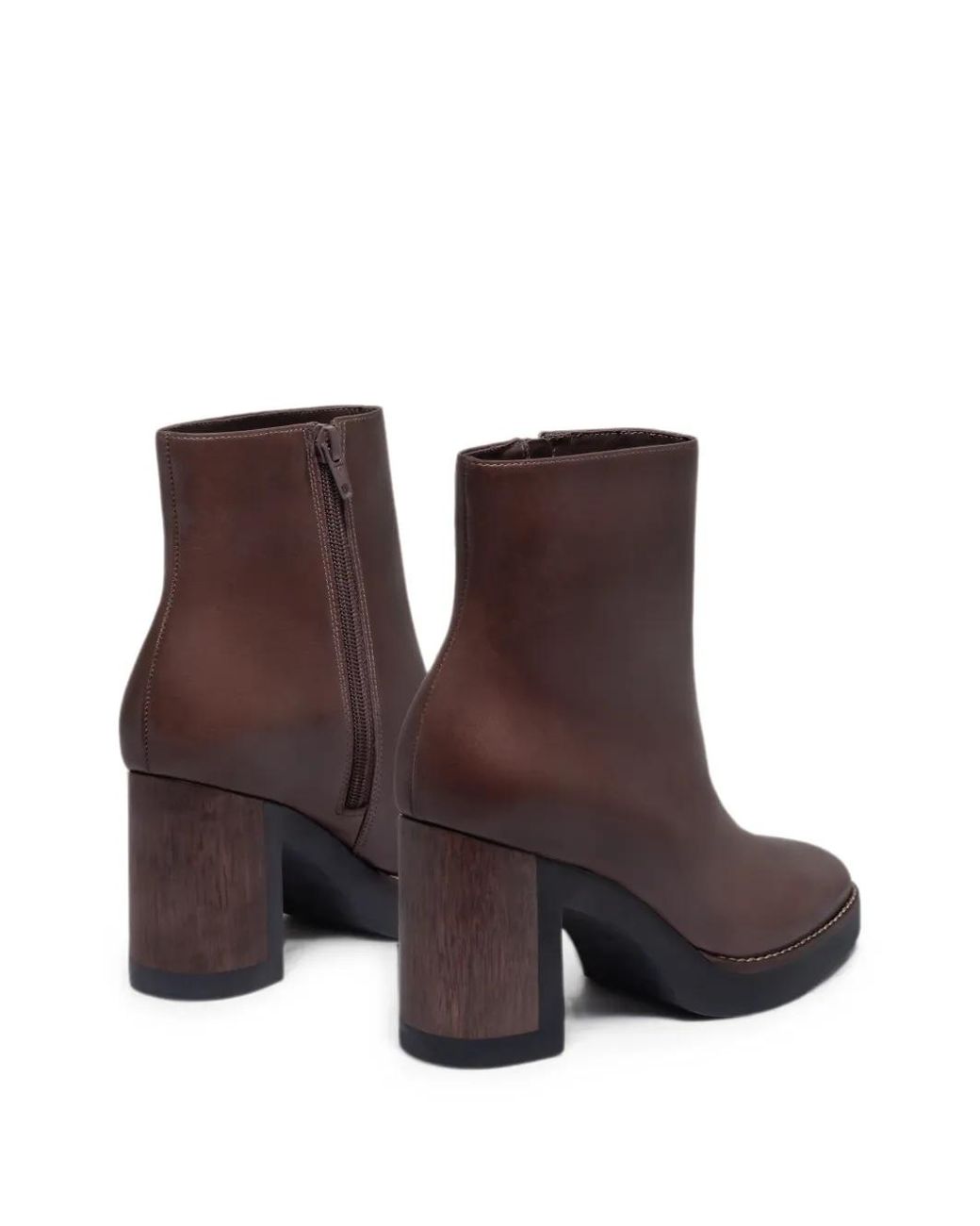 Bernardo Brown Bottines Nina À Plateforme