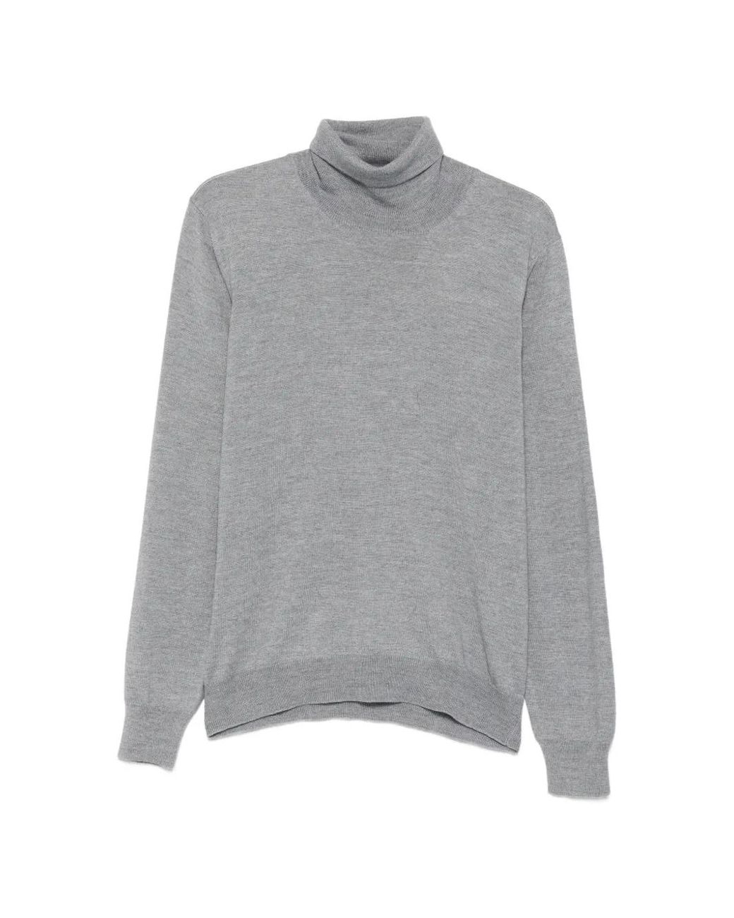 Fileria Gray Roll-Neck Sweater for men
