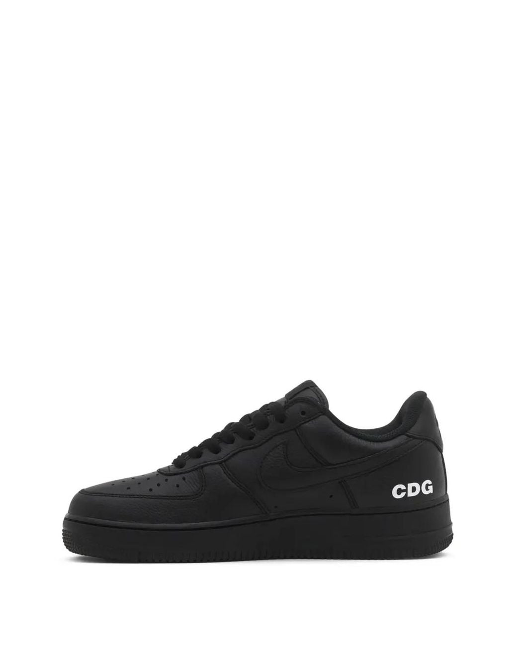 Nike Black Air Force 1 Low Leather Sneakers for men