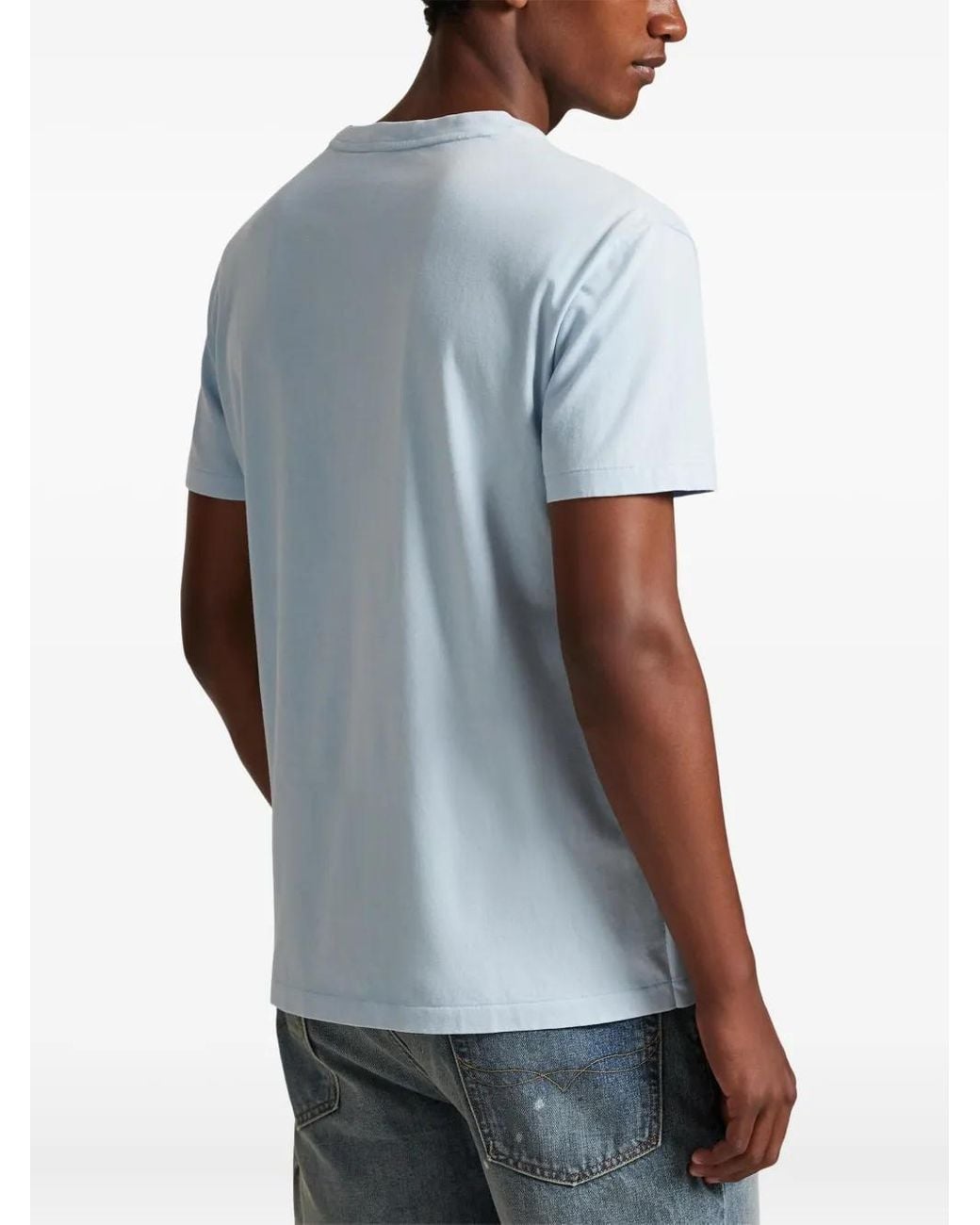 Polo Ralph Lauren Blue Polo Bear T-Shirt for men