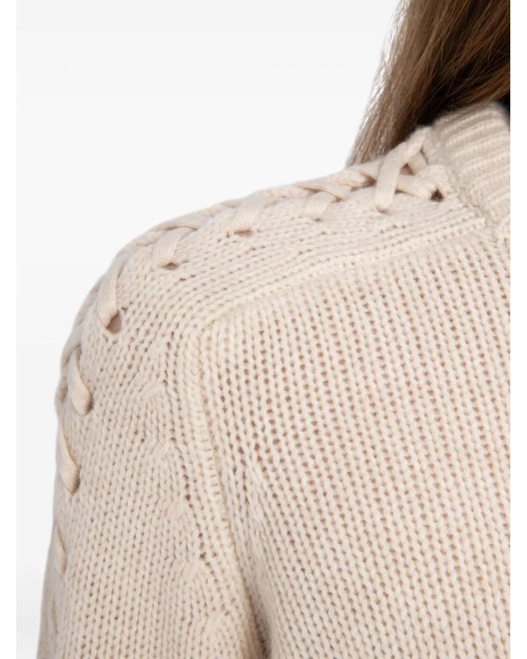 Zadig & Voltaire White Malty Sweater