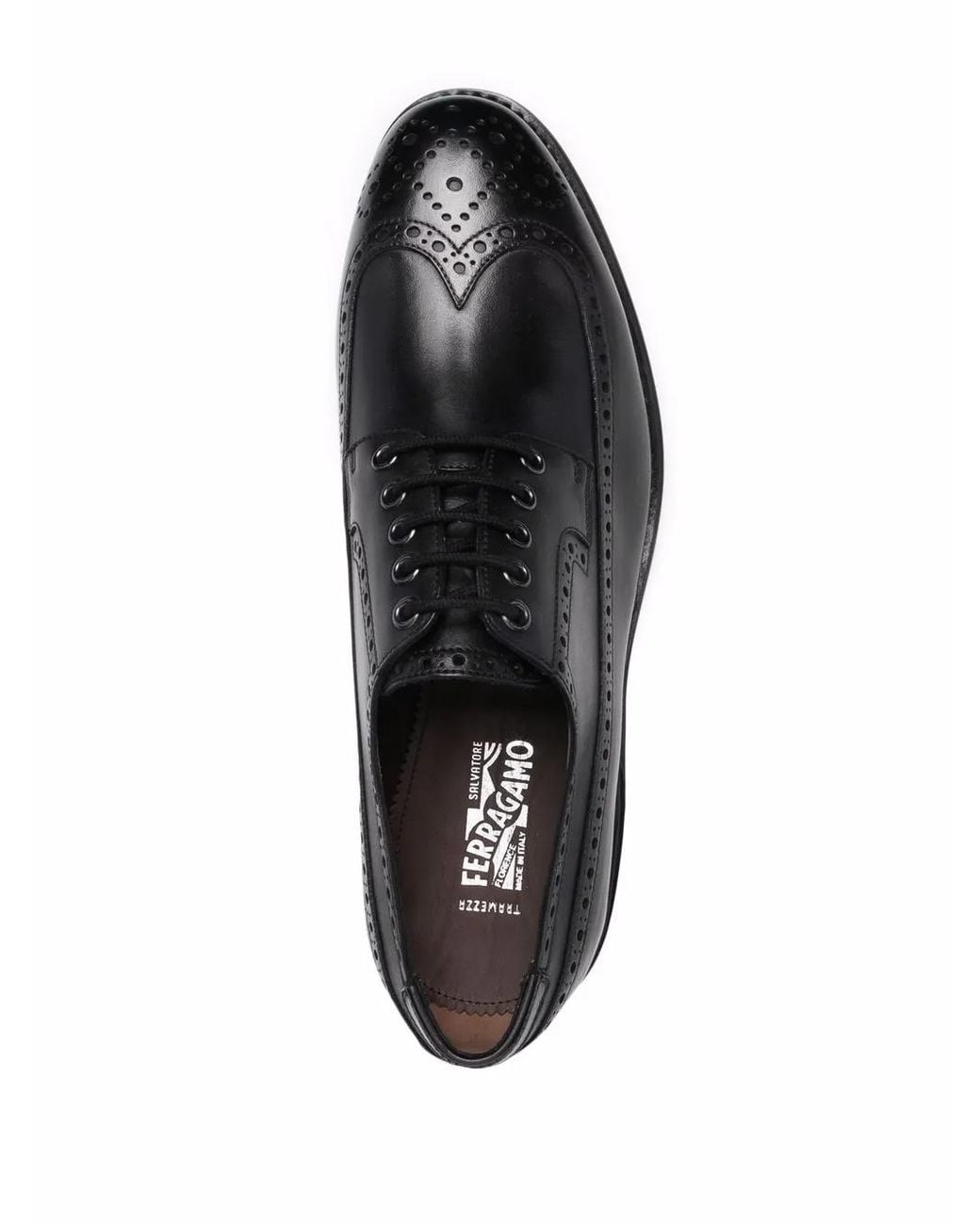 Ferragamo Marcus Budapester in Black für Herren