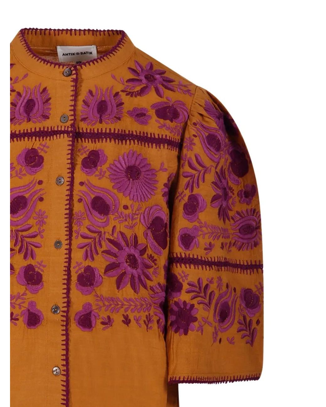 Antik Batik Red Matias Blouse