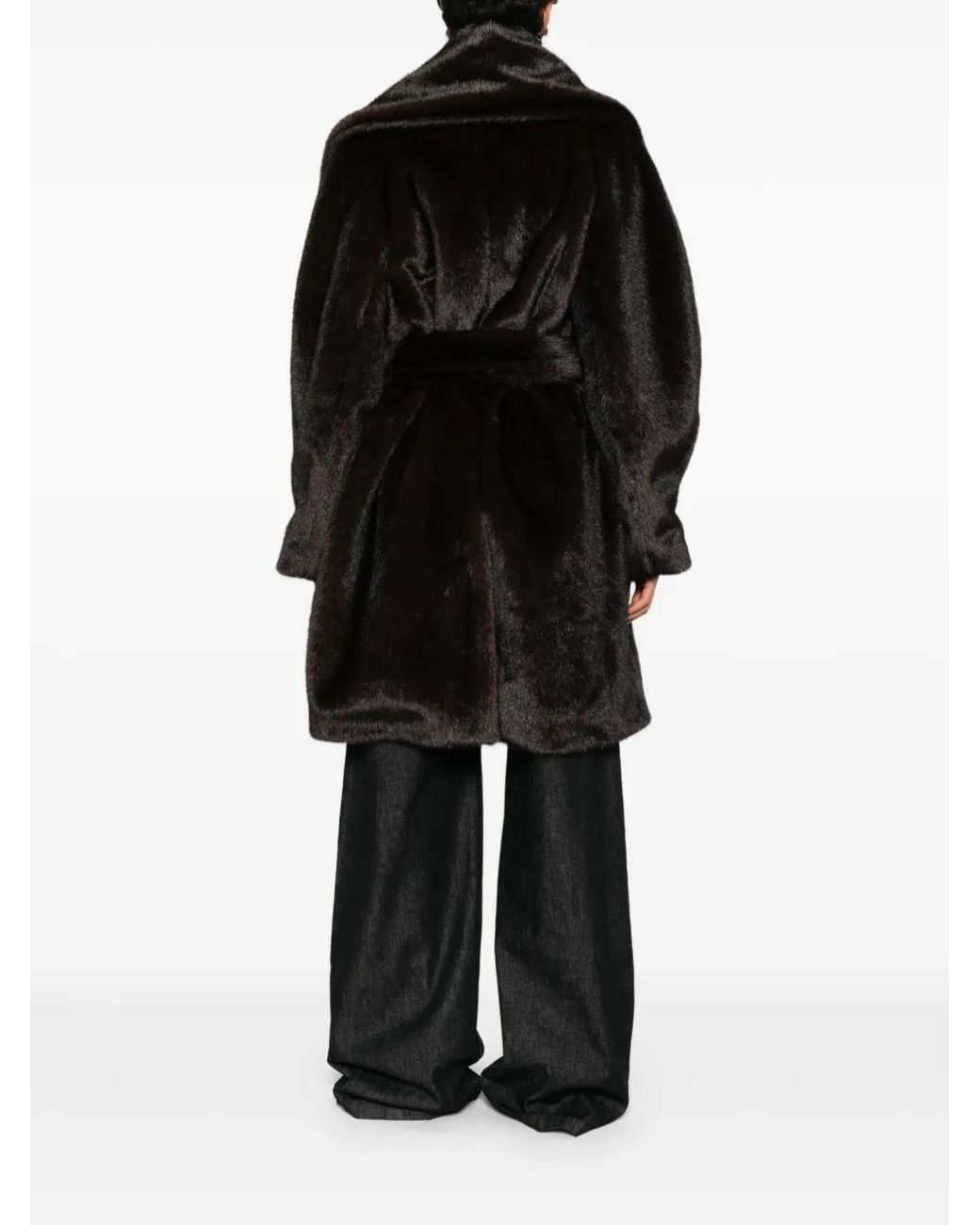 Coperni Black Belted Coat