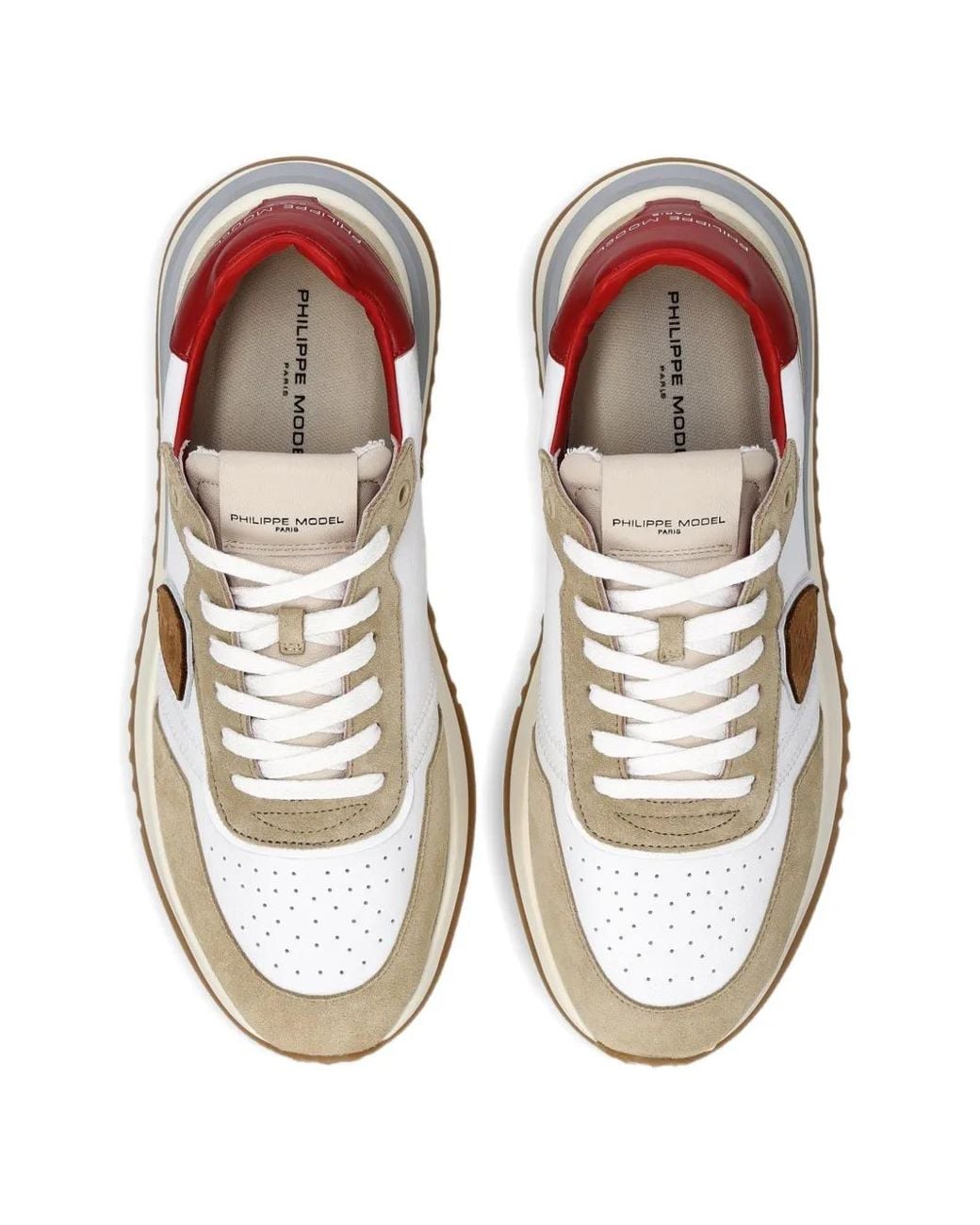 Sneakers di Philippe Model in White da Uomo