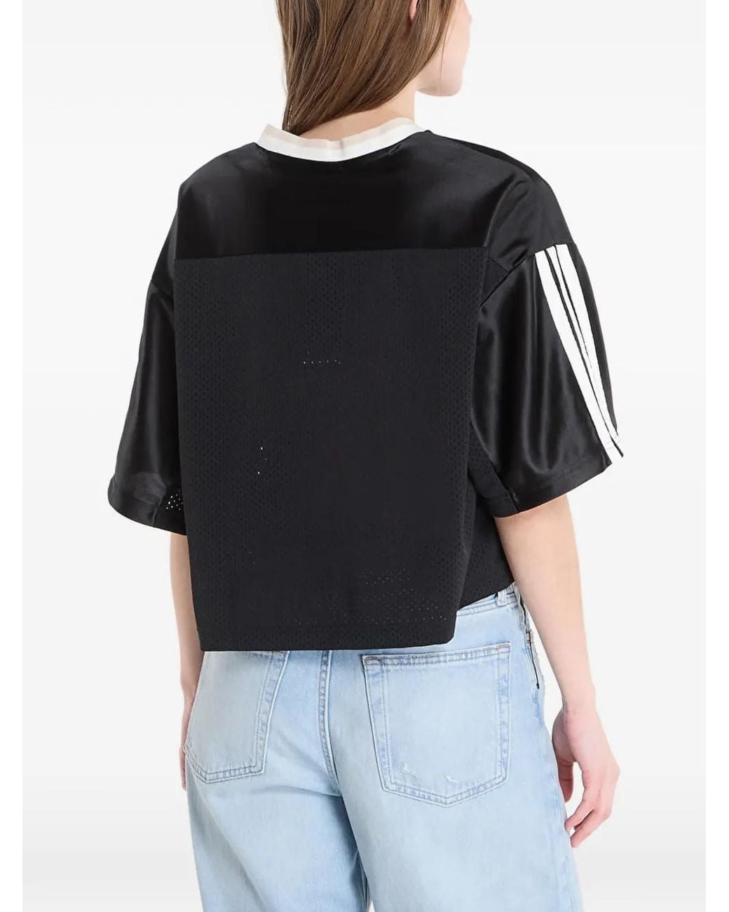 Adidas Black T-Shirt Stadium En Mesh