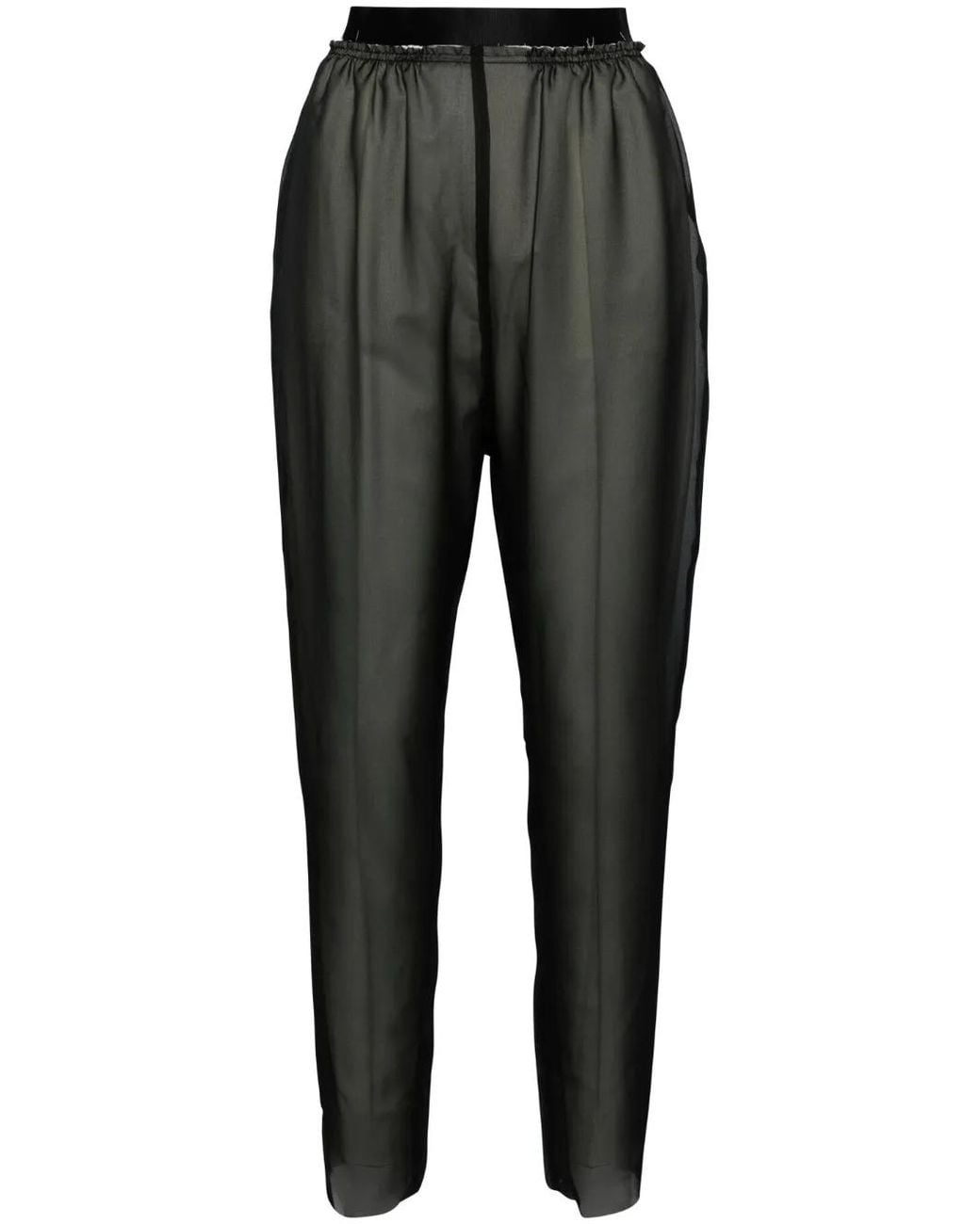Undercover Gray Layered Tapered Trousers for men