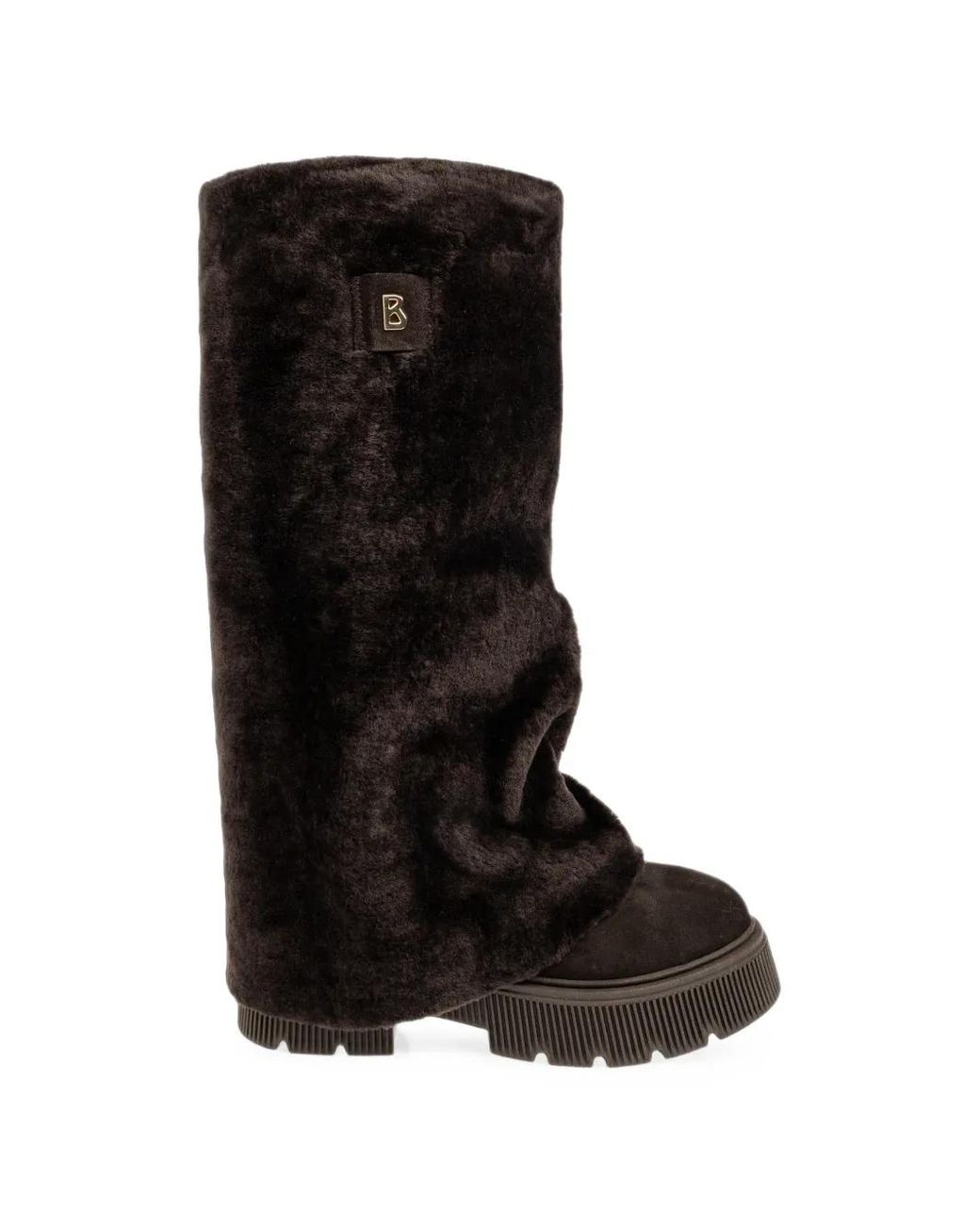 Bogner Black Turin Faux-Fur Boots
