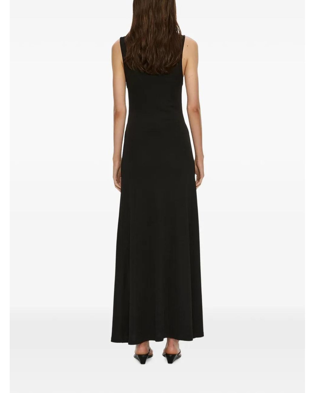 Christopher Esber Black Aida Orbit Cut-Out Dress