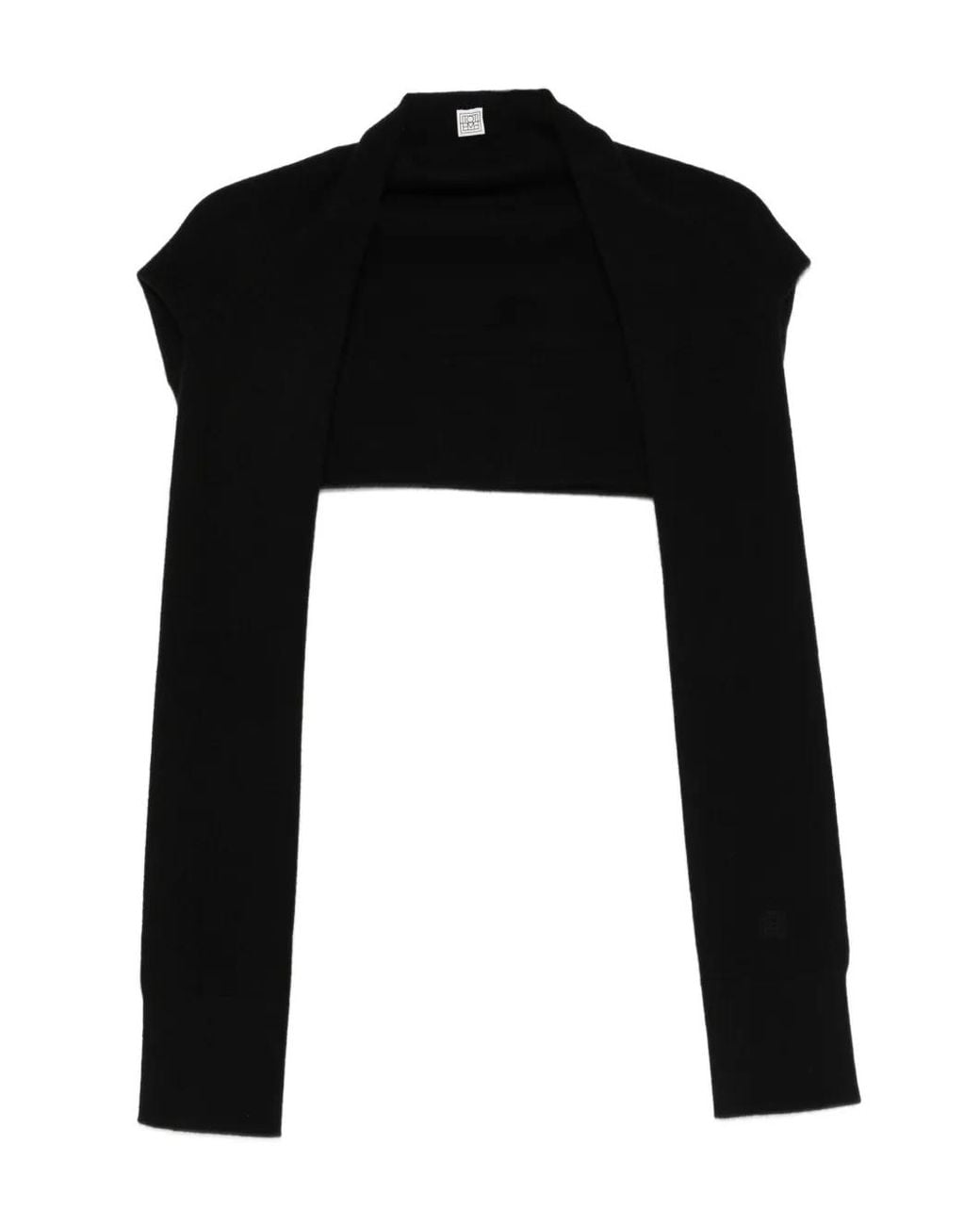 Totême Black La Traduzione Di "The Canvas Medium Tote Bag" Dall'Inglese (En) All'Italiano (It) È: La Borsa A Spalla