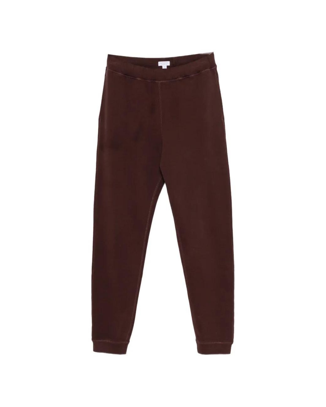 Sunspel Purple Internal-Drawstring Track Pants for men