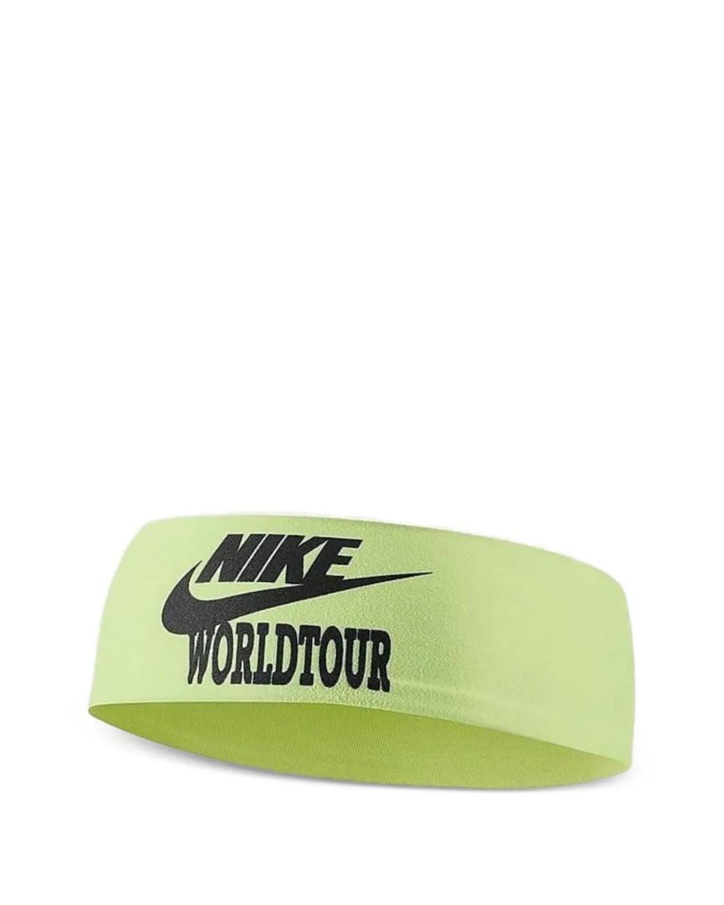 Nike Green Printed Fury Headband for men