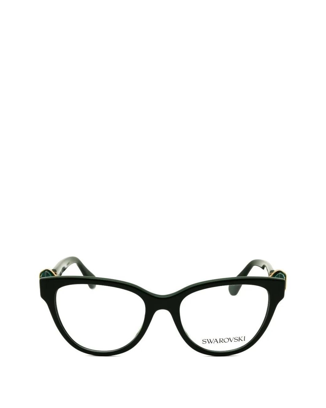 Swarovski Black Cat-Eye Glasses